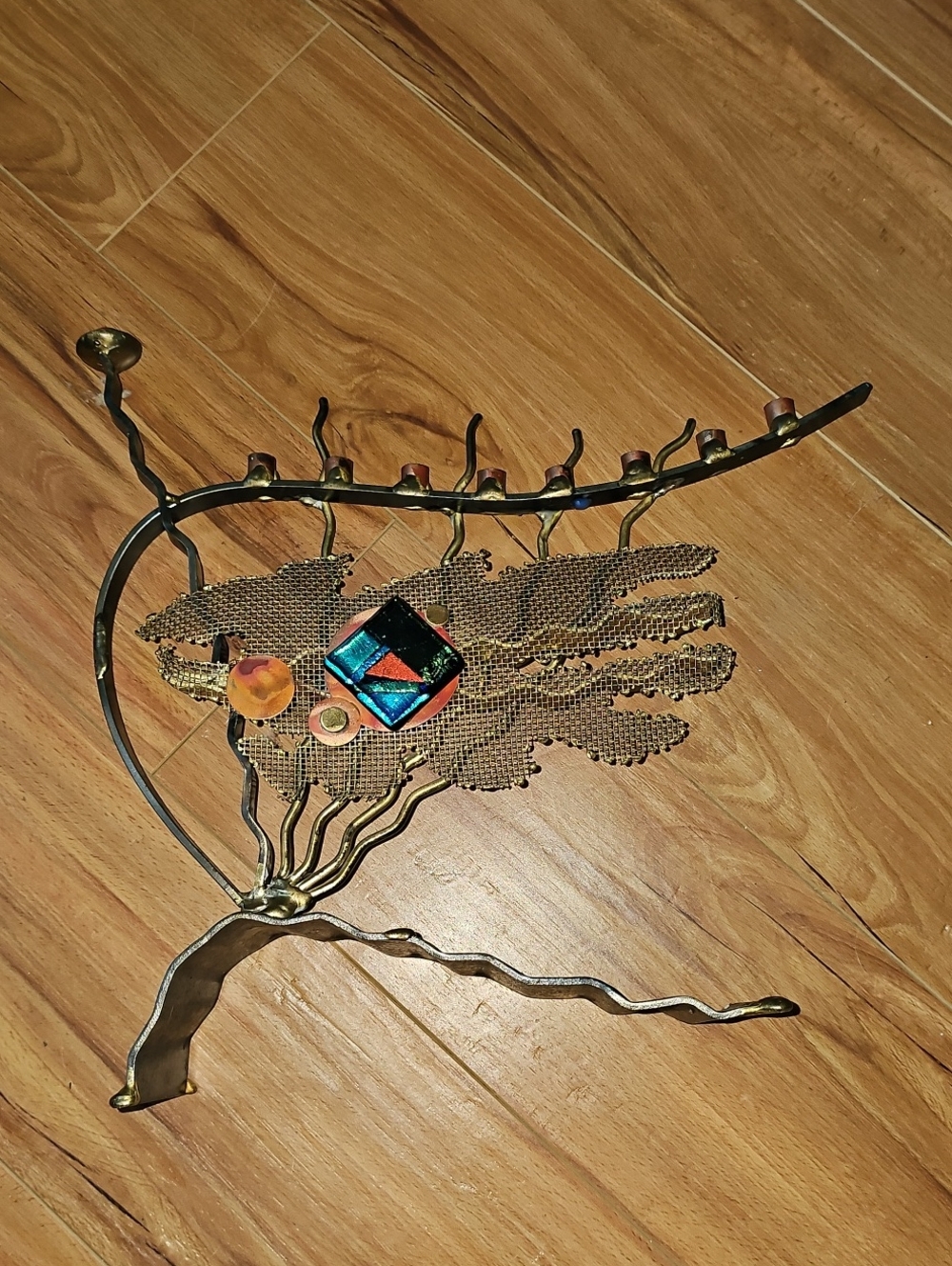Gary Rosenthal Mixed Media Menorah
